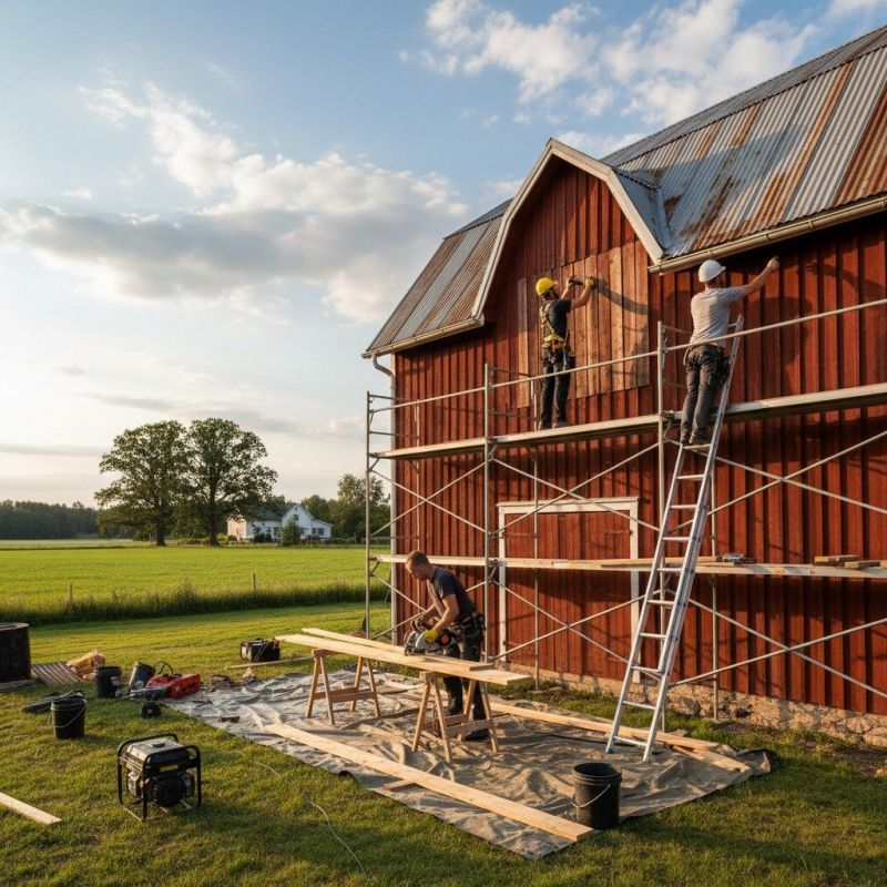 Barn Siding Repair in Wilmington, NC