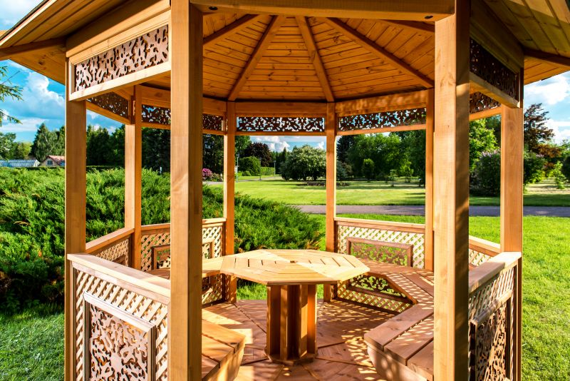 Hexagon Gazebo Installation in Kansas City, KS