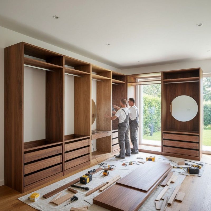 Mudroom Shelving Installation in Frederick, MD