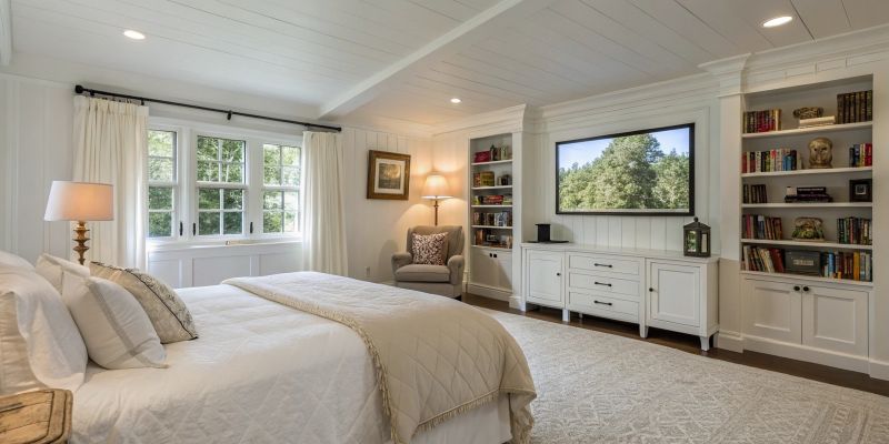 Built In Tv Cabinetry in Raleigh, NC